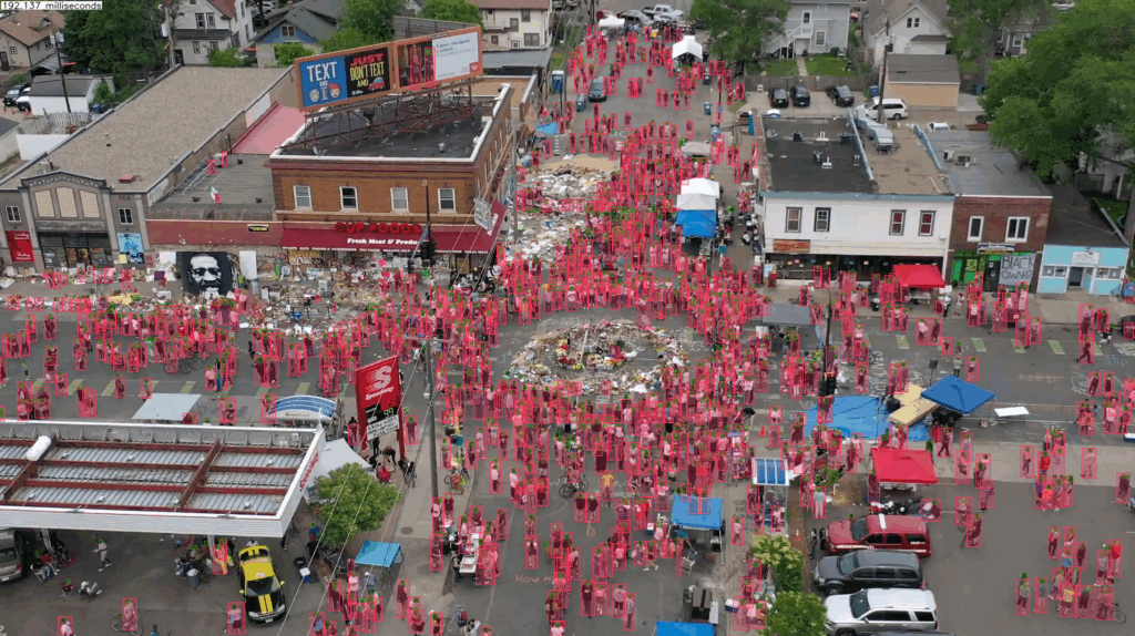 Contador de personas. Procesado de imagen de vídeo